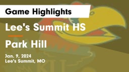 Lee's Summit HS vs Park Hill  Game Highlights - Jan. 9, 2024