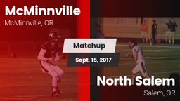Matchup: McMinnville High vs. North Salem  2017