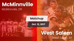 Matchup: McMinnville High vs. West Salem  2017