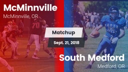 Matchup: McMinnville High vs. South Medford  2018