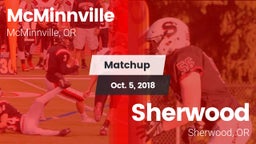 Matchup: McMinnville High vs. Sherwood  2018