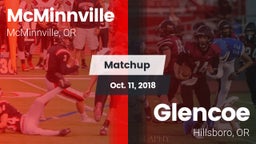 Matchup: McMinnville High vs. Glencoe  2018