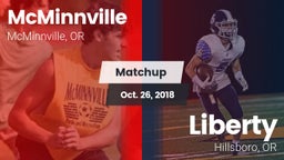 Matchup: McMinnville High vs. Liberty  2018