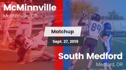 Matchup: McMinnville High vs. South Medford  2019