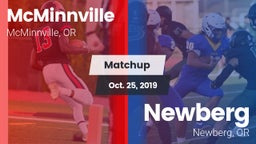 Matchup: McMinnville High vs. Newberg  2019