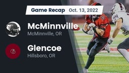 Recap: McMinnville  vs. Glencoe  2022