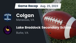 Recap: Colgan  vs. Lake Braddock Secondary School 2023