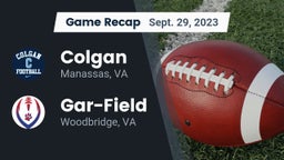 Recap: Colgan  vs. Gar-Field  2023