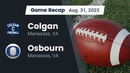 Recap: Colgan  vs. Osbourn  2023