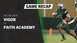 Recap: Vigor  vs. Faith Academy 2015