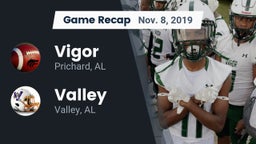 Recap: Vigor  vs. Valley  2019