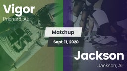 Matchup: Vigor  vs. Jackson  2020
