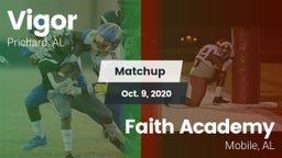Matchup: Vigor  vs. Faith Academy  2020