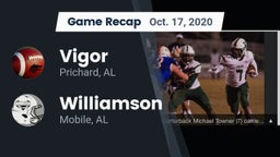 Recap: Vigor  vs. Williamson  2020