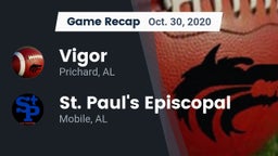 Recap: Vigor  vs. St. Paul's Episcopal  2020