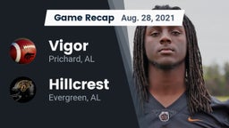 Recap: Vigor  vs. Hillcrest  2021