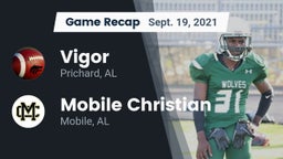 Recap: Vigor  vs. Mobile Christian  2021