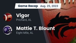 Recap: Vigor  vs. Mattie T. Blount  2023