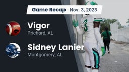 Recap: Vigor  vs. Sidney Lanier  2023