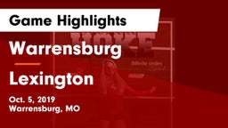 Warrensburg  vs Lexington  Game Highlights - Oct. 5, 2019
