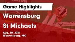 Warrensburg  vs St Michaels Game Highlights - Aug. 30, 2021