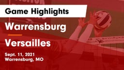 Warrensburg  vs Versailles  Game Highlights - Sept. 11, 2021