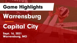 Warrensburg  vs Capital City   Game Highlights - Sept. 16, 2021