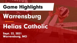 Warrensburg  vs Helias Catholic  Game Highlights - Sept. 22, 2021