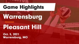 Warrensburg  vs Pleasant Hill  Game Highlights - Oct. 5, 2021