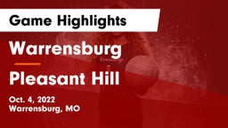 Warrensburg  vs Pleasant Hill  Game Highlights - Oct. 4, 2022