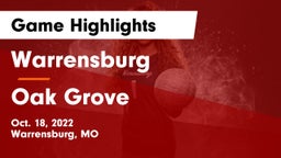 Warrensburg  vs Oak Grove  Game Highlights - Oct. 18, 2022