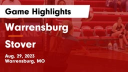 Warrensburg  vs Stover   Game Highlights - Aug. 29, 2023