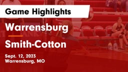 Warrensburg  vs Smith-Cotton  Game Highlights - Sept. 12, 2023