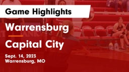 Warrensburg  vs Capital City   Game Highlights - Sept. 14, 2023