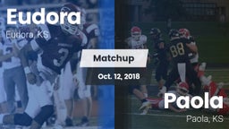 Matchup: Eudora  vs. Paola  2018