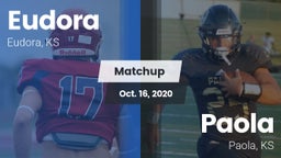 Matchup: Eudora  vs. Paola  2020