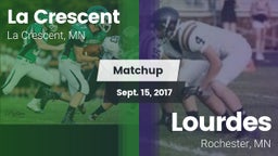 Matchup: La Crescent High vs. Lourdes  2017