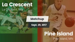 Matchup: La Crescent High vs. Pine Island  2017
