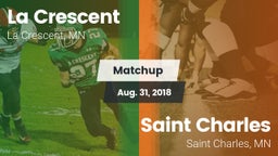 Matchup: La Crescent High vs. Saint Charles  2018