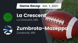 Recap: La Crescent  vs. Zumbrota-Mazeppa  2021