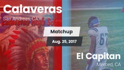 Matchup: Calaveras High vs. El Capitan  2017