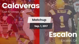 Matchup: Calaveras High vs. Escalon  2017