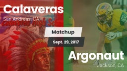 Matchup: Calaveras High vs. Argonaut  2017