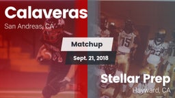 Matchup: Calaveras High vs. Stellar Prep  2018