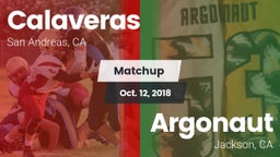 Matchup: Calaveras High vs. Argonaut  2018