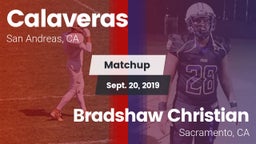 Matchup: Calaveras High vs. Bradshaw Christian  2019
