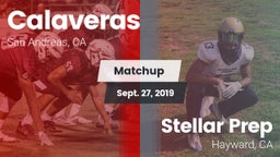 Matchup: Calaveras High vs. Stellar Prep  2019