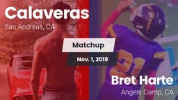 Matchup: Calaveras High vs. Bret Harte  2019