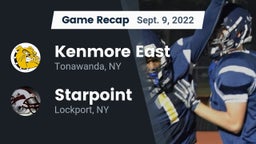 Recap: Kenmore East  vs. Starpoint  2022