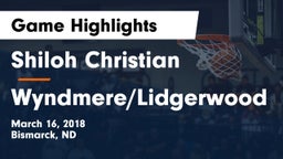 Shiloh Christian  vs Wyndmere/Lidgerwood  Game Highlights - March 16, 2018